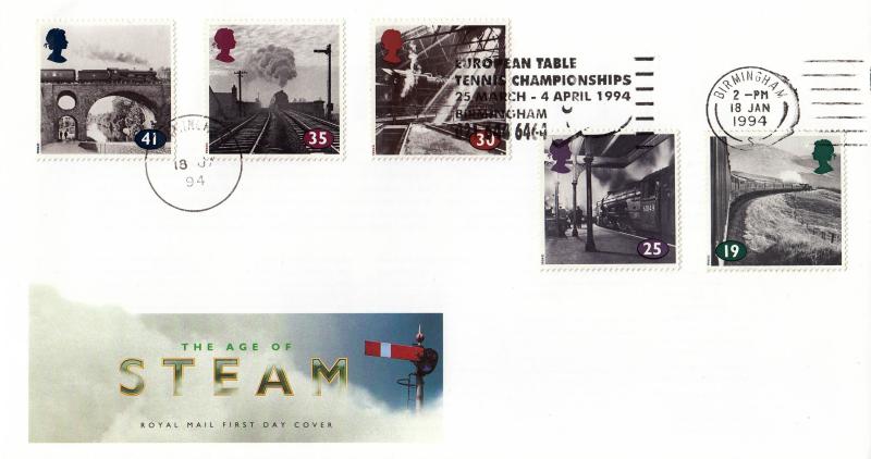 1994 (01) The Age of Steam - RM - European Table Tennis Championships Slogan