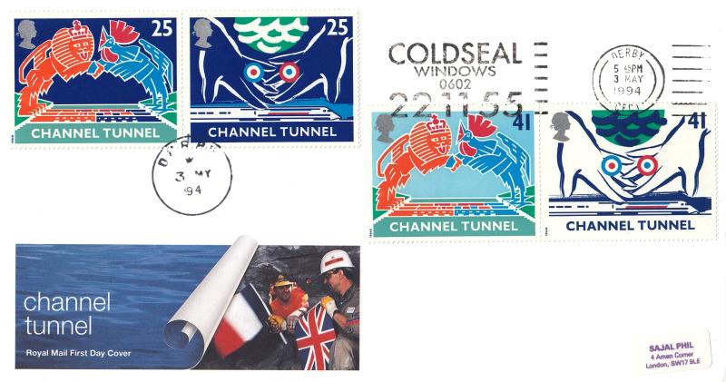 1994 (05) Channel Tunnel - RM - Coldseal Windows Slogan