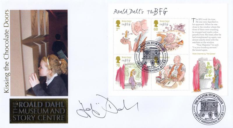 2012 (01) Roald Dahl (M/S) - Internet 'Great Missenden' Special - Signed by Felicity Dahl