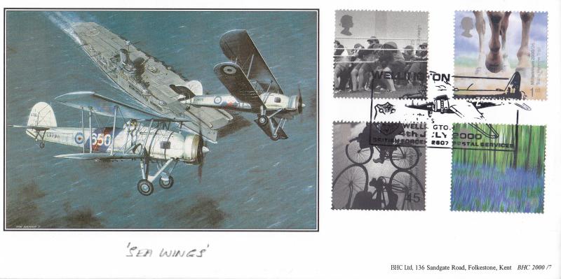 2000 (07) Stone & Soil - BHC 'Sea Wings' Cover - Wellington BF2607PS H/S