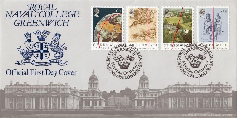 1984 (06) Greenwich - Bradbury Royal Naval College Official