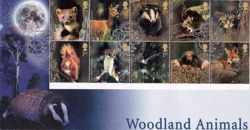 2004 (09) Woodland Animals - Steven Scott (Blue) Special