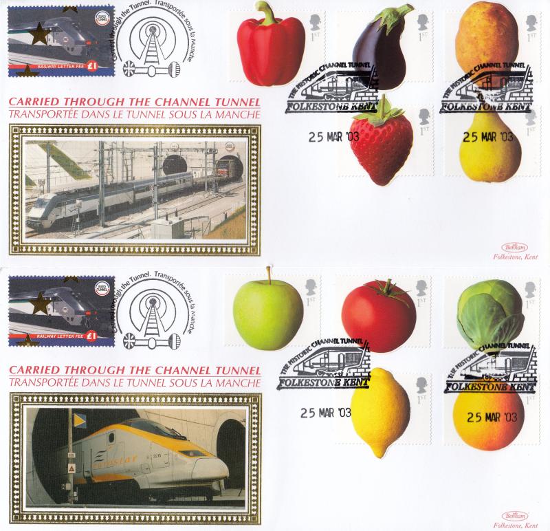 2003 (03) Fun Fruit & Veg - Benham 'Through The Channel Tunnel' Official (Pr)