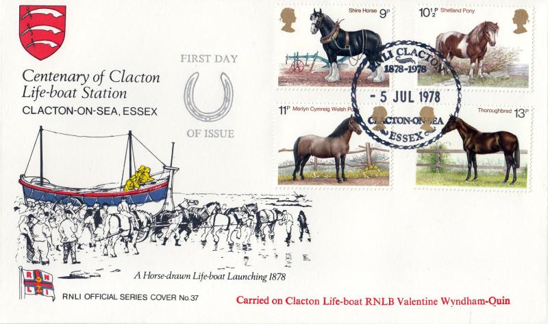 1978 (07) Horses - Pilgrim RNLI Claction Official (Carried)