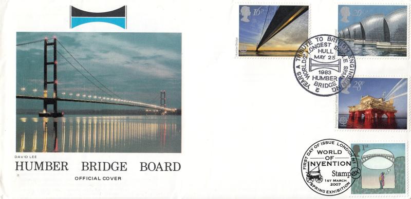 1983 (05) Engineering - Hawkwood Humber Bridge Official - Doubled 2007 World of Invention Issue