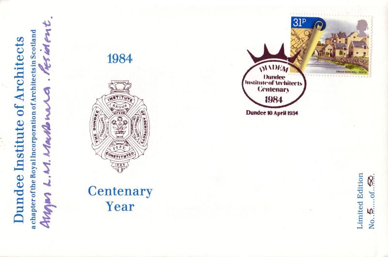1984 (04) Urban Renewal - DIA 'DIADEM' Official (s) - Signed by the President