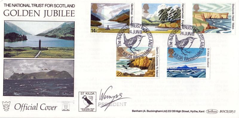 1981 (06) National Trust - Benham St Kilda BOCS (SP) 5 Official - Signed Lord Weynes