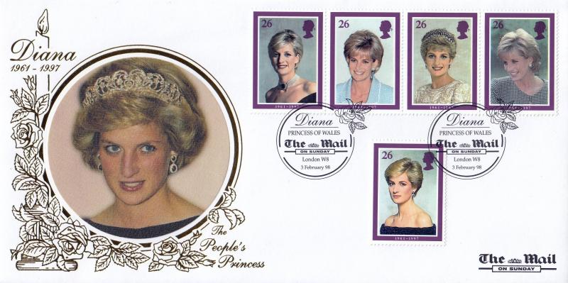1998 (02) Diana - Benham 'Mail on Sunday' Official