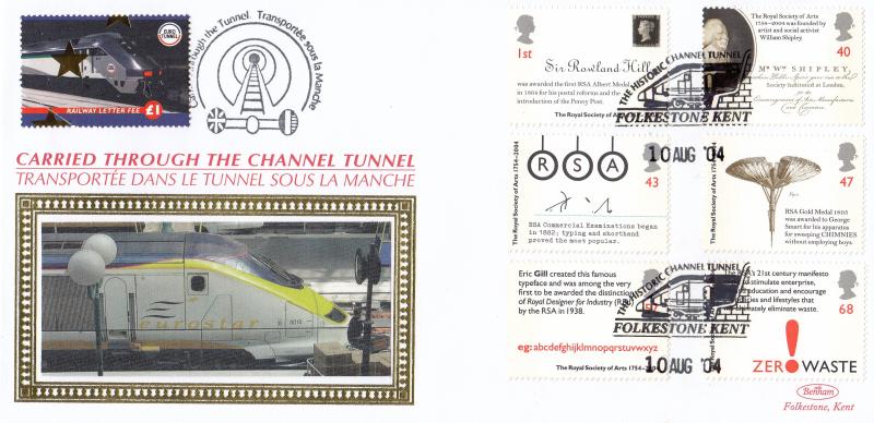 2004 (08) Royal Society of Arts - Benham 'Through The Channel Tunnel' Official