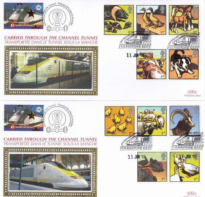 2005 (01) Farm Animals - Benham 'Through The Channel Tunnel' Official (Pr)