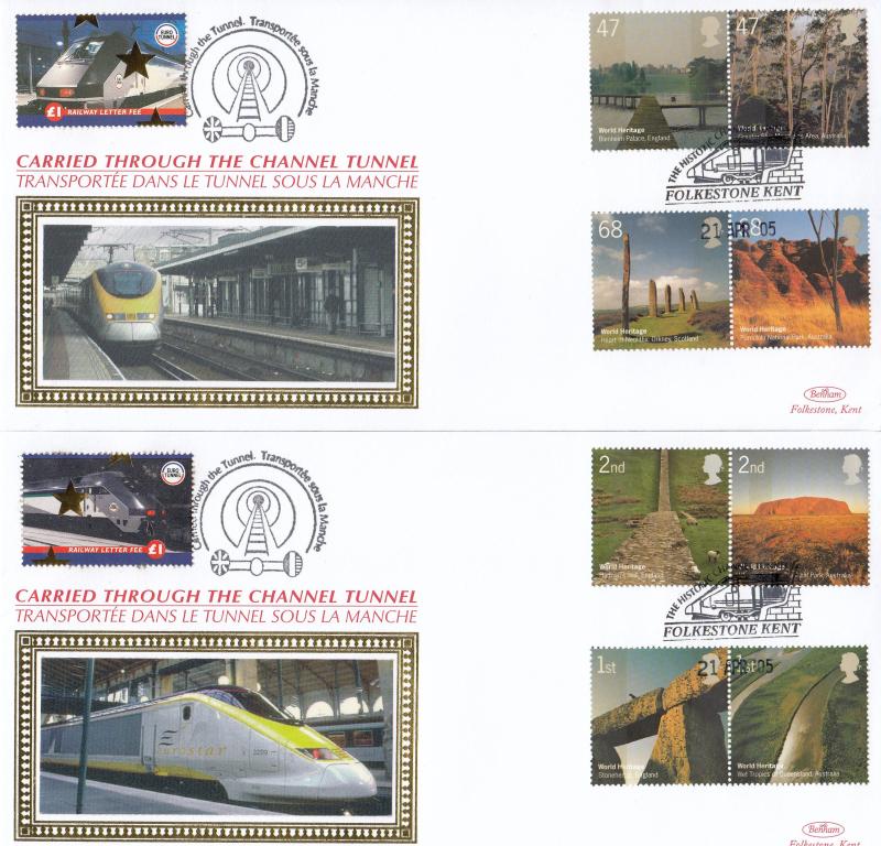 2005 (04) World Heritage - Benham 'Through The Channel Tunnel' Official (Pr)