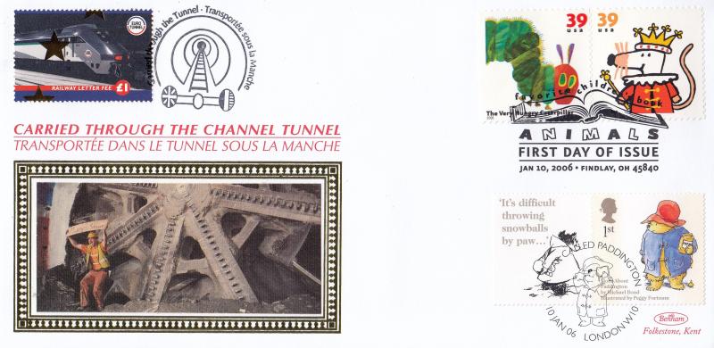 2006 (01) Animal Tales - Benham 'Through The Channel Tunnel' Official (UK & US Versions))