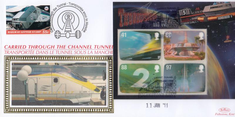 2011 (01) Gerry Anderson (M/S) - Benham 'Through The Channel Tunnel' Official