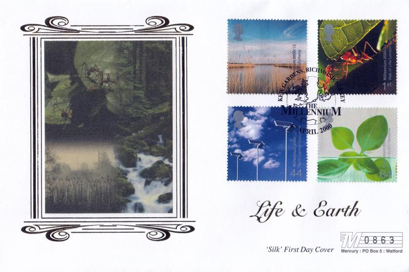 2000 (04) Life & Earth - Westminster Silk 'Kew Gardens' Official