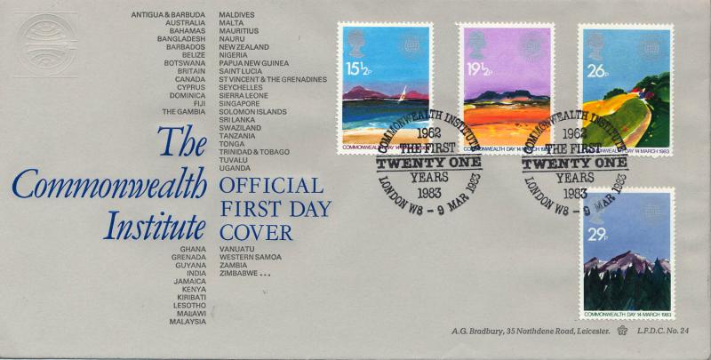 1983 (03) Commonwealth - Bradbury LFDC 24 Official