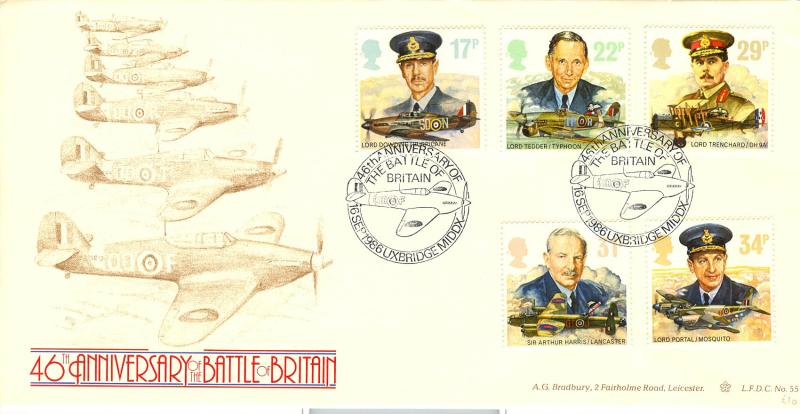 1986 (09) Royal Air Force - Bradbury LFDC 55 Official