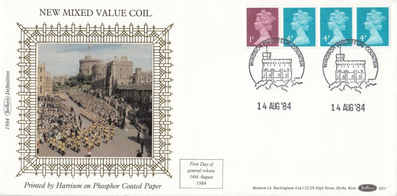 1984 (08) Mixed value Coil - Benham D21 - Windsor Counter H/S