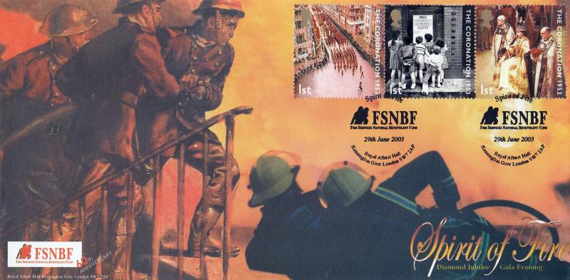 2003 (06) Coronation - Bletchley Park 'Special' - FSNBF Commemorative Cover