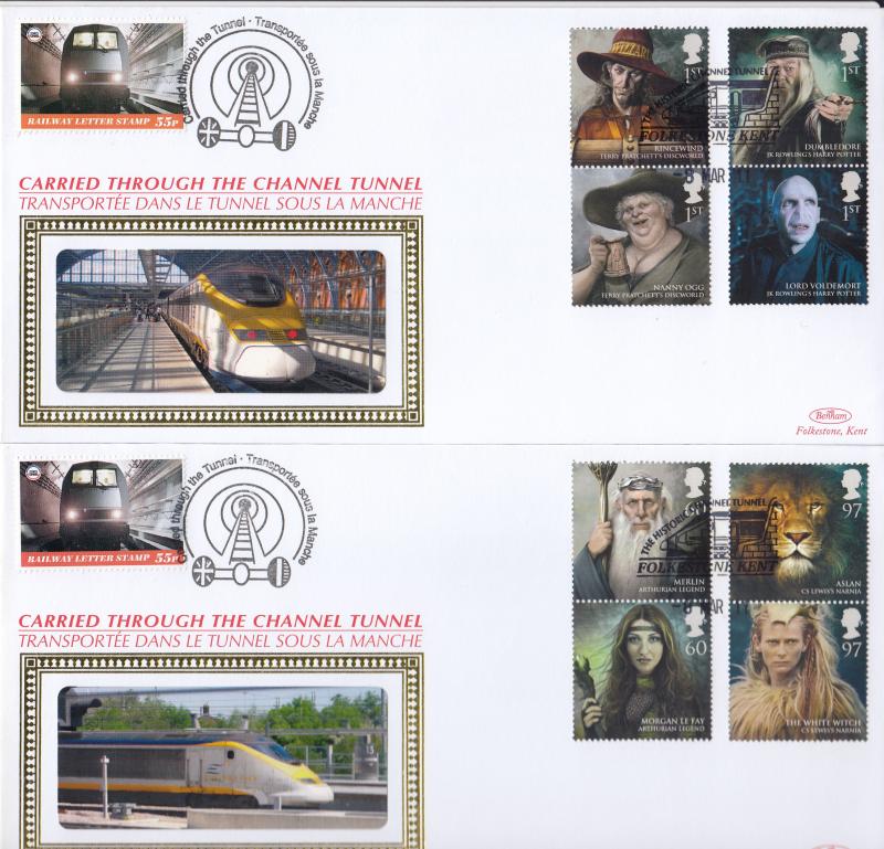 2011 (03) Magical Realms - Benham 'Through The Channel Tunnel' Official's (Pair)