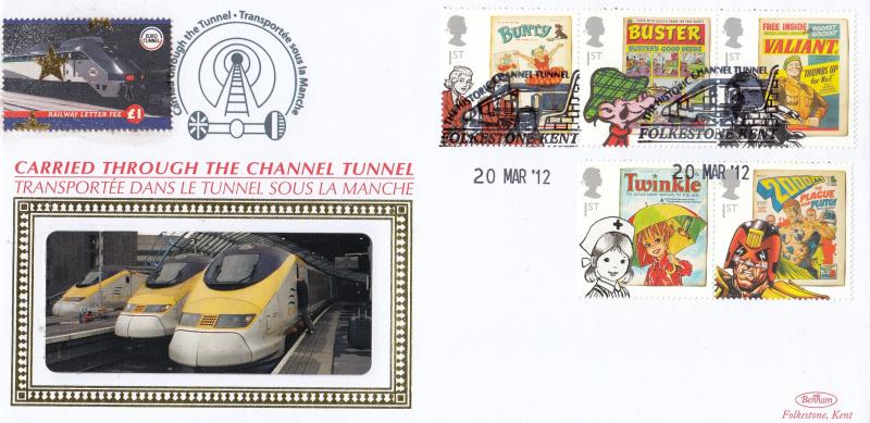 2012 (03) Comics - Benham 'Through The Channel Tunnel' Official