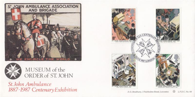 1987 (06) St John Ambulance - Bradbury LFDC 66 St Johns Gate Official