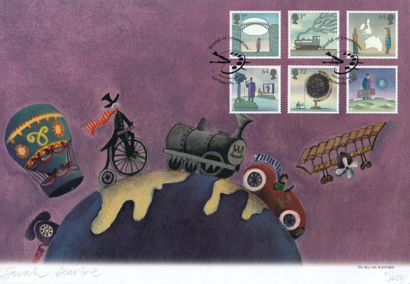 2007 (03) World of Invention (Stamps) - Westminster 'Palette' Official