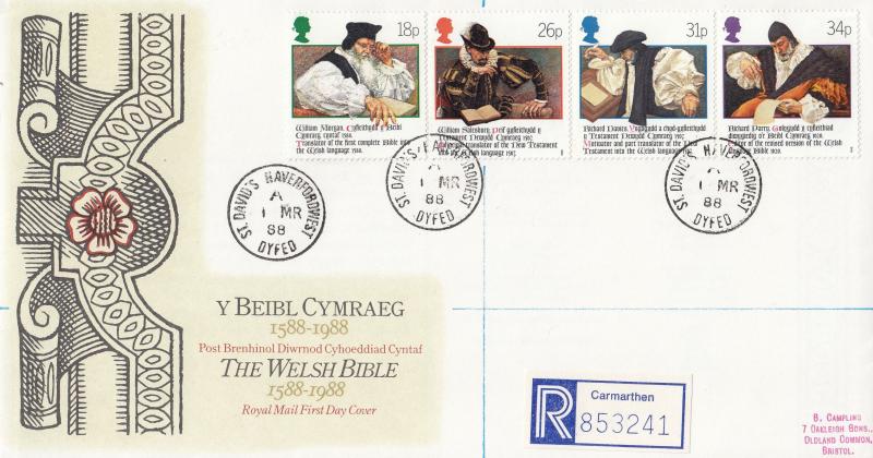 1988 (03) Welsh Bible - RM - St David's CDS