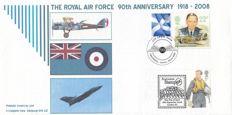 2008 (09) RAF Uniforms - Privately Produced 'Lord' Cover - Autumn Stampex H/S