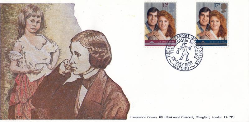 1986 (07) Wedding - Hawkwood 'Lewis Carroll Society, Oxford' Official