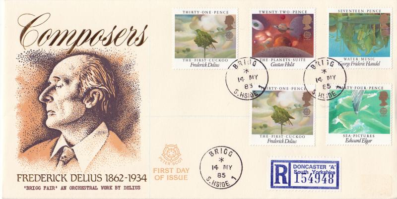 1985 (05) Composers - Peter Scot 'Frederick Delius' Cover - Brigg CDS