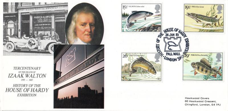 1983 (01) British River Fishes - Hawkwood 'House of Hardy' Official