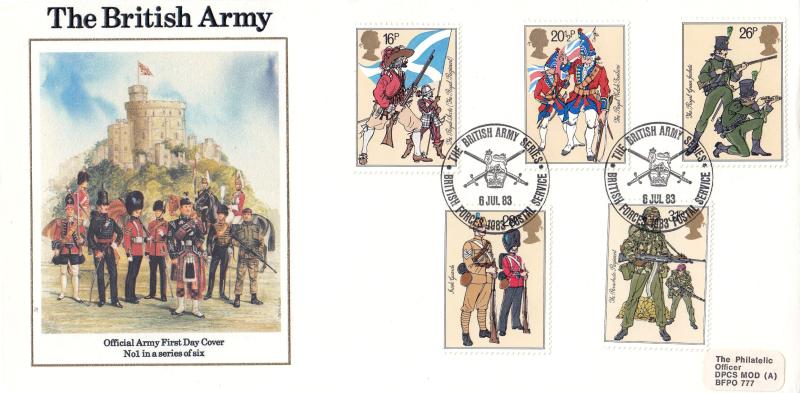 1983 (07) British Army - Forces 'The British Army Series - BF1983PS' Official
