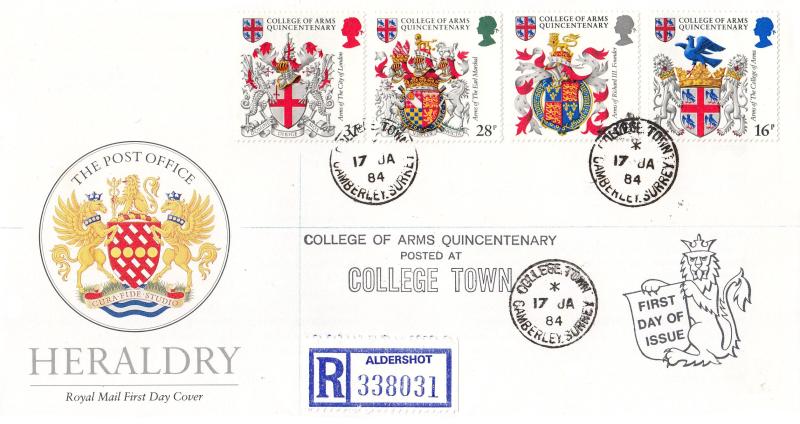 1984 (01) Heraldry - RM - College Town CDS