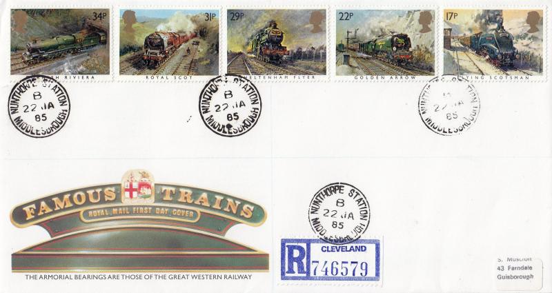 1985 (01) Famous Trains - RM - Nunthorpe Station CDS