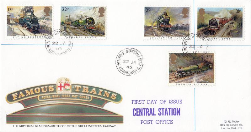 1985 (01) Famous Trains - RM - Central Station CDS