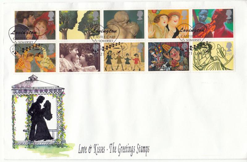1995 (03) Greetings - Stamp Searchers 'Special - Lovington H/S