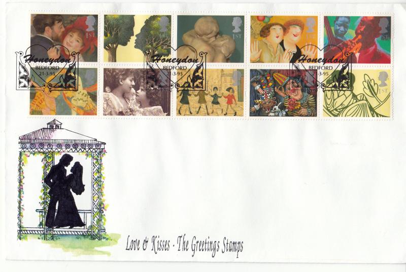1995 (03) Greetings - Stamp Searchers 'Special - Honeydou H/S