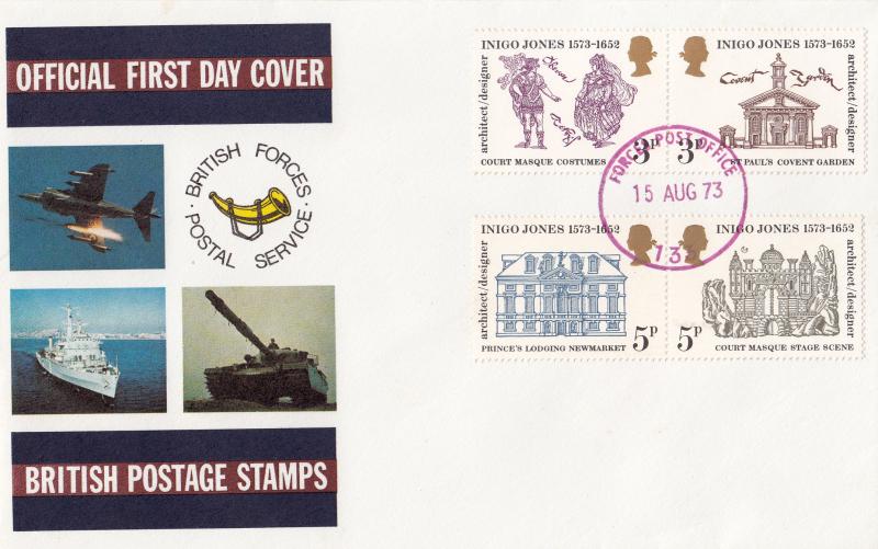 1973 (08) Inigo Jones - Forces BFPS cover - Forces PO 133 CDS