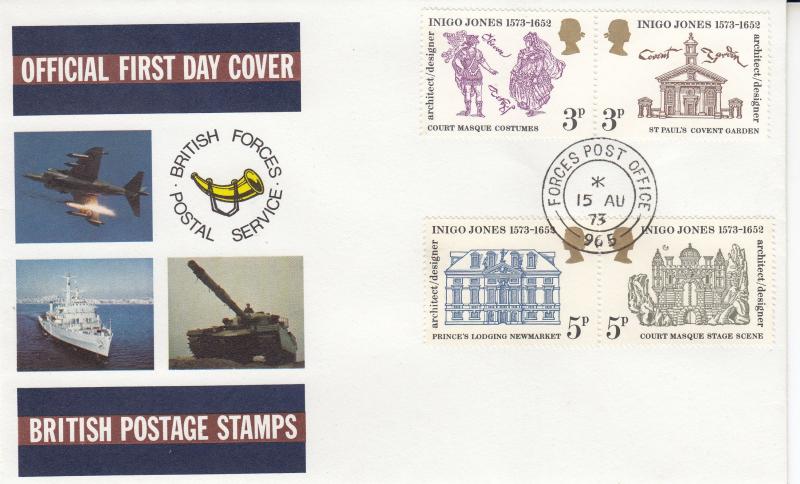 1973 (08) Inigo Jones - Forces BFPS Cover - Forces PO 965 CDS