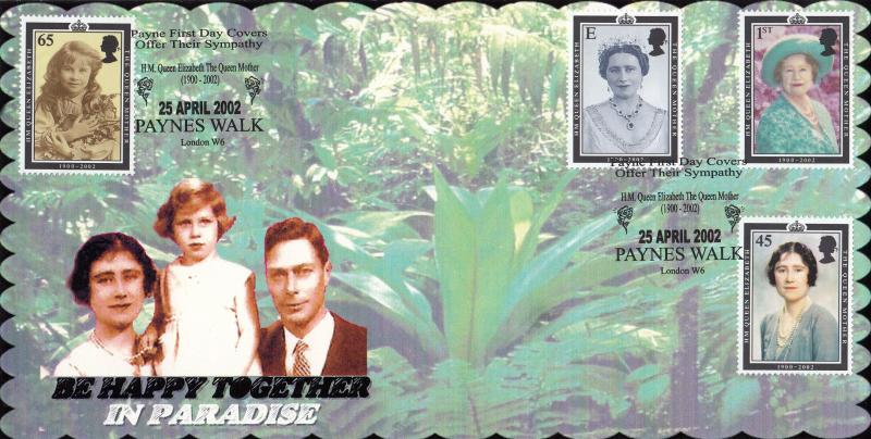 2002 (04) Queen Mother - Peter Payne 'Sympathy, Paynes Walk' Official