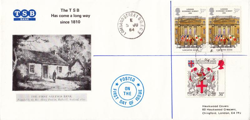 1984 (06) Summit - Hawkwood (TSB) Official - Lombard Street CDS