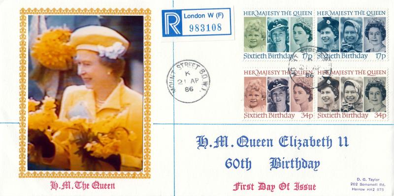 1986 (04) Queen's 60th Birthday - K&D Official - Mount Street CDS