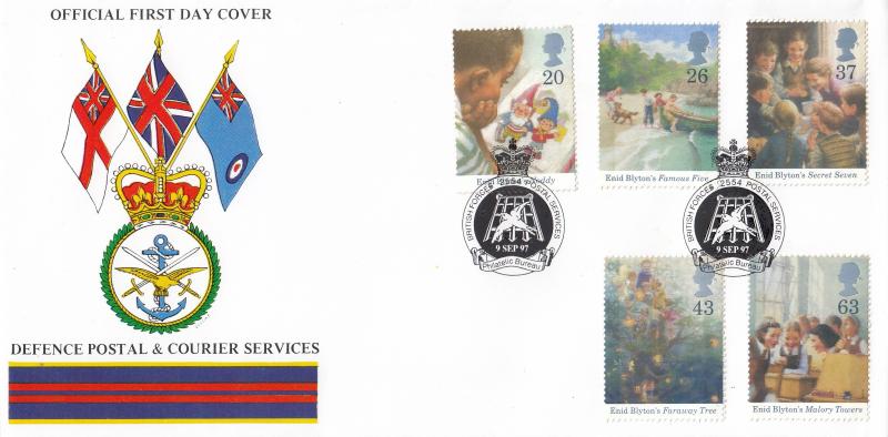 1997 (09) Enid Blyton - Defence Postal & Courier Services BFPS Official