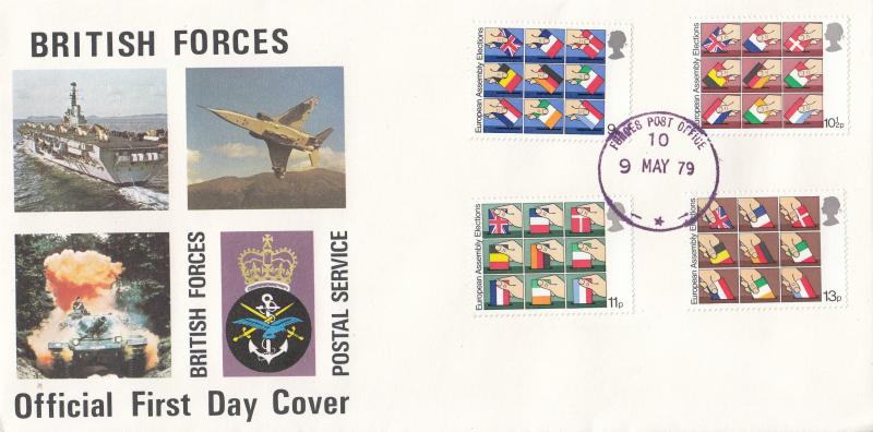 1979 (05) EEC - Forces Postal Service Cover - Forces Post Office 10 CDS