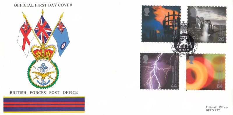 2000 (02) Fire & Light - British Forces Post Official Official