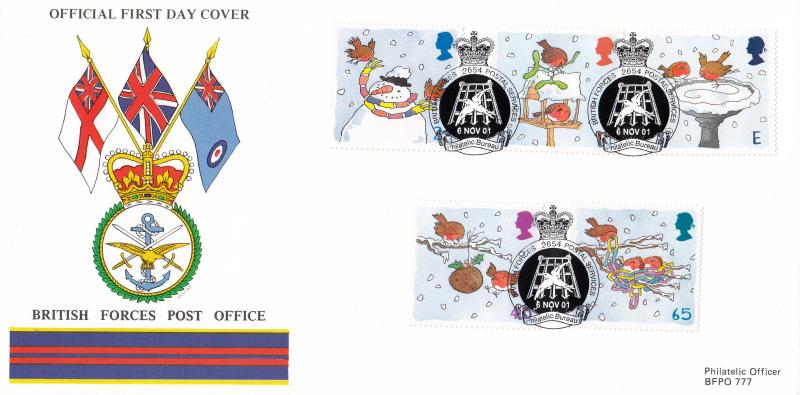 2001 (11) Christmas - British Forces Post Official Official