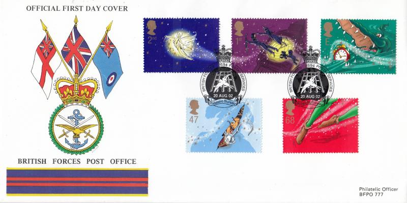 2002 (08) Peter Pan - British Forces Post Official Official