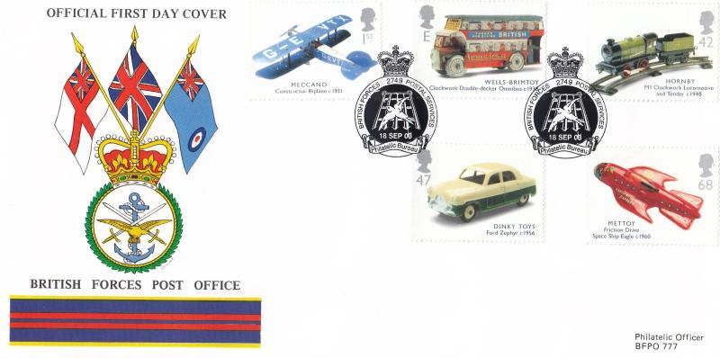 2003 (09) Transports of Delight (Stamps) - British Forces Post Official Official