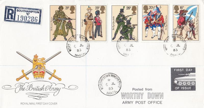 1983 (07) British Army - RM - Worthy Down CDS