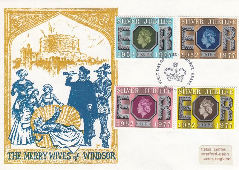 1977 (05) Jubilee - 'Merry Wives of Windsor' Cover - Windsor (Crown) H/S